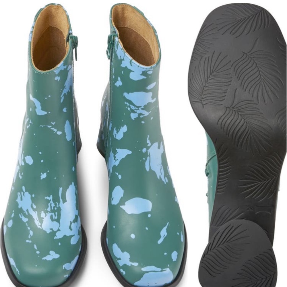 Camper Kiara multi color splash boots